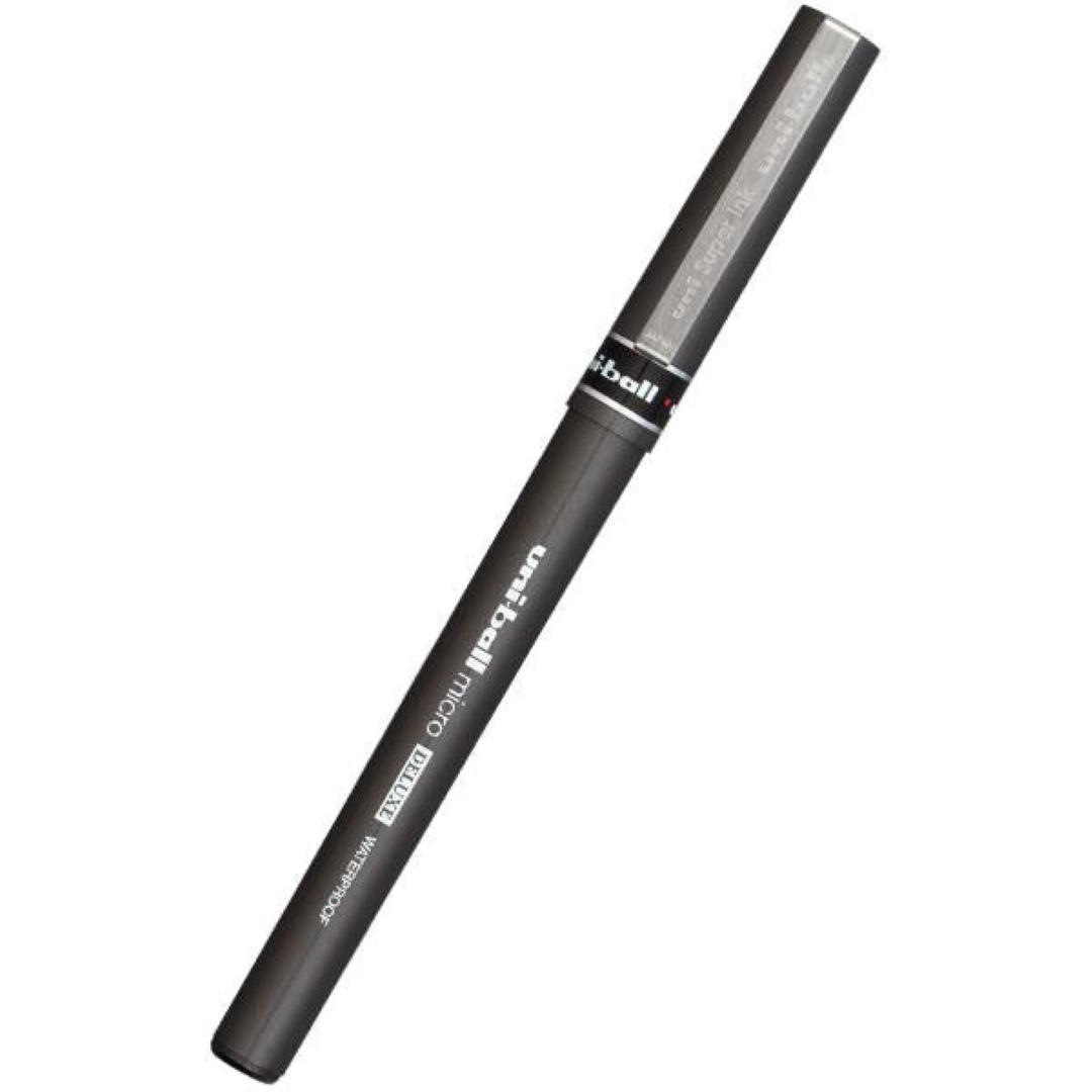 Uni Micro Delux Roller pen  Black MI-UB155-BK